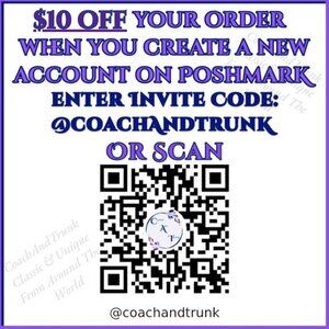 SAVE $10 ~New To Poshmark? Read Below To Find Out How You Can